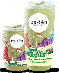 Esteh Avocado es.teh Indonesia