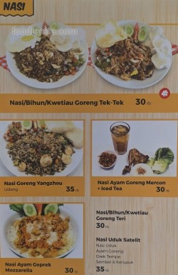 Daftar Harga Menu Bakmi Galaksi