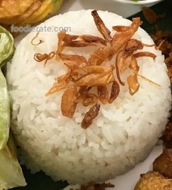 Nasi Putih Nasi Kulit Sultan