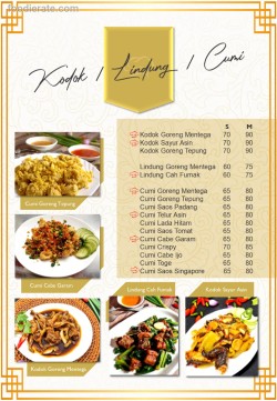 Daftar Harga Menu Nasi Tim Pasar Pagi (Cahaya Pagi Chinese Food)