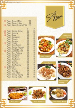 Daftar Harga Menu Nasi Tim Pasar Pagi (Cahaya Pagi Chinese Food)