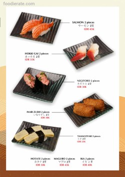 Daftar Harga Menu Man Man Unagi