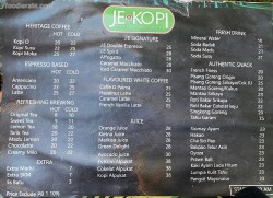 Daftar Harga Menu Jumbo Express