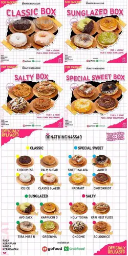 Daftar Harga Menu Donat King Nassar