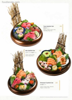 Daftar Harga Menu Gion The Sushi Bar