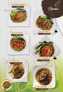 Daftar Harga Menu Serba Food