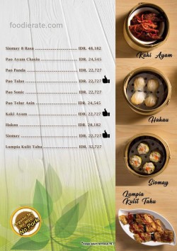 Daftar Harga Menu Serba Food