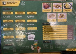 Daftar Harga Menu Bebek Goreng Bikin Tajir