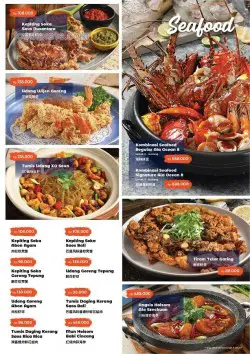 Daftar Harga Menu Ocean 8 Seafood & Dimsum Bar