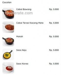 Daftar Harga Menu Aok Ayam Goreng Krispy