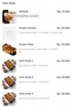 Daftar Harga Menu Aok Ayam Goreng Krispy