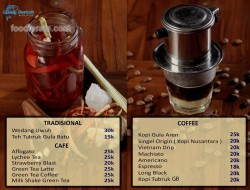 Daftar Harga Menu Gubug Berkah Resto & Cafe