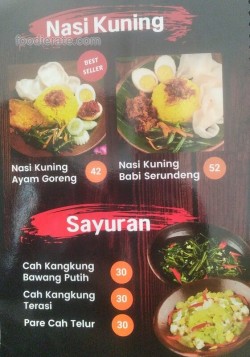 Daftar Harga Menu Sate Babi Bapo