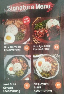 Daftar Harga Menu Sate Babi Bapo