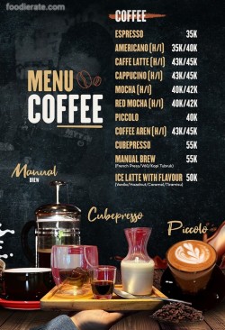 Daftar Harga Menu Myten Coffee & Eatery