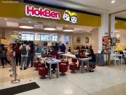 Lokasi HokBen (Hoka Hoka Bento) di Mall Artha Gading