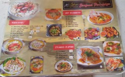 Daftar Harga Menu Johor Seafood Porridge