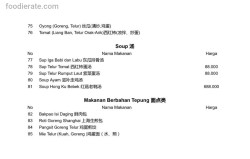 Daftar Harga Menu Guo Jiang Long Kan