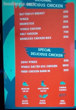 Daftar Harga Menu Far East Chicken