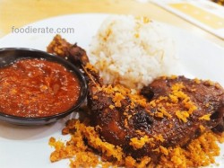 Paket Kenyang Hati Senang: Nasi + Ayam Bakar / Goreng / Penyet + Kremesan Ayam Gedebuk