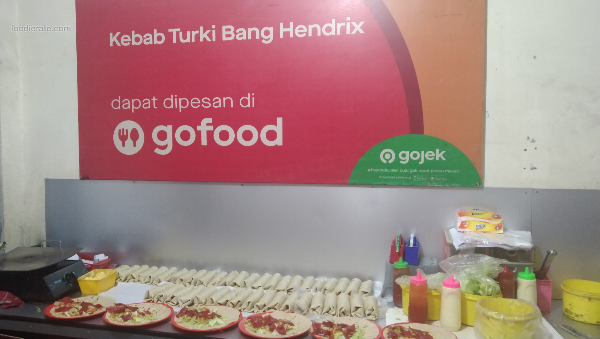 Foto Menu Kebab Turki Bang Hendrix