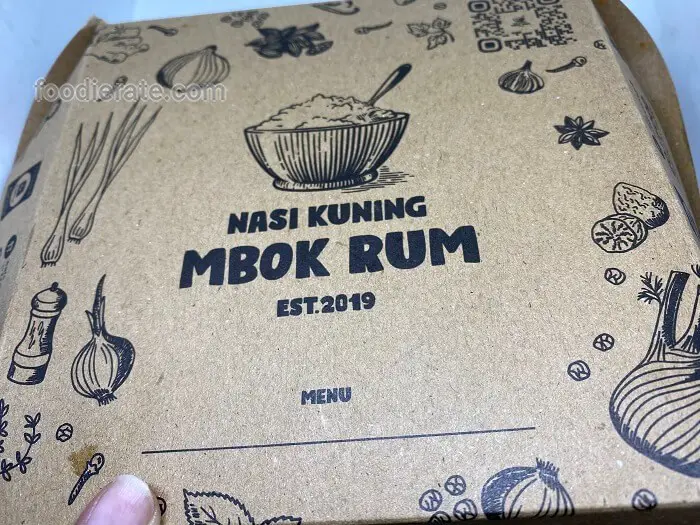 Foto Menu Nasi Kuning Mbok Rum