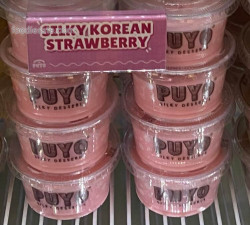 Silky Strawberry Puyo Silky Desserts