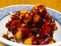 Blackpepper Crispy Chicken Bowl Tori Don Yoshinoya